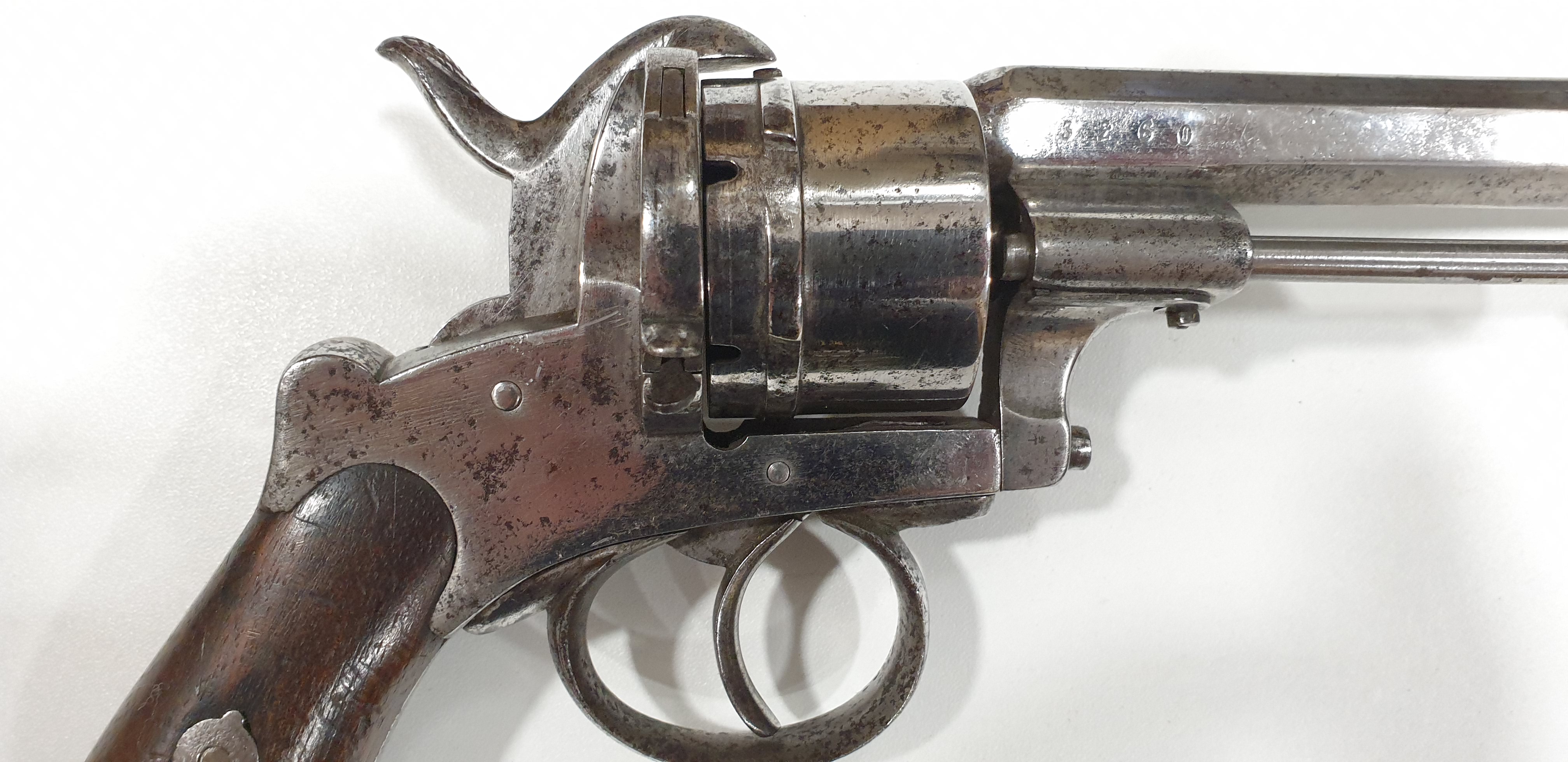 Baguette d'extraction pièce pour revolver a broche type Lefaucheux 9mm a  broche - Pièces détachées Pistolets et Revolvers non classées (10864866)
