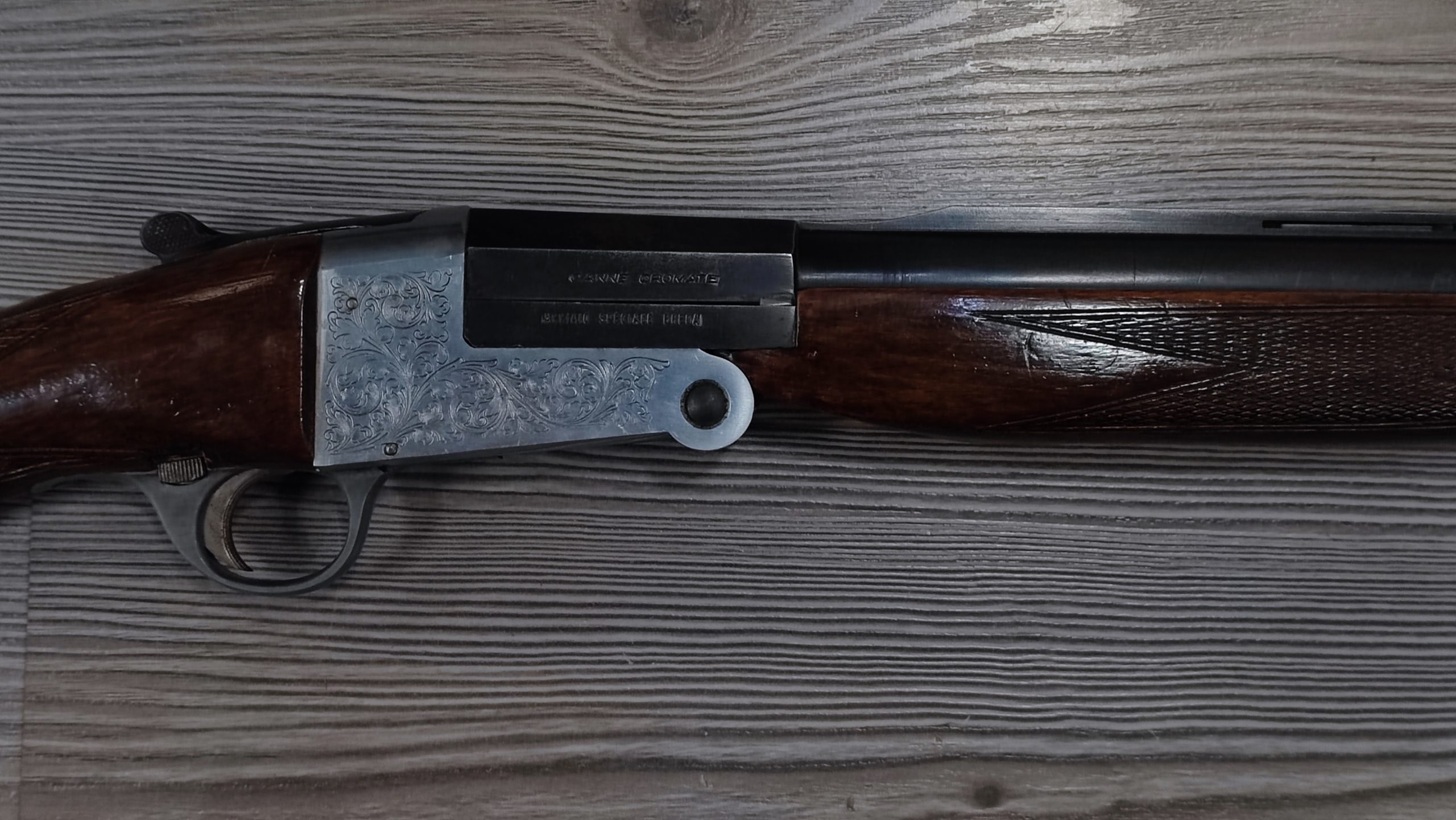 Fusil de chasse à un coup calibre 12 de marque CBC